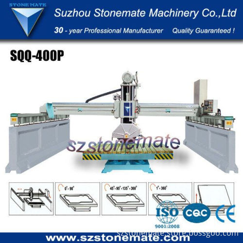 cnc granite cutting machine bridge saw